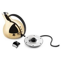photo giulietta, electric kettle in 18/10 stainless steel - 1.2 l - gold 4